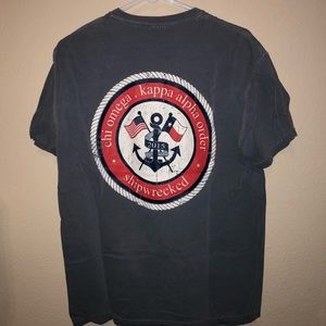 2 Comfort colors Chi Omega shirts